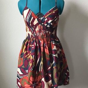 xhilaration sun dress floral print Medium